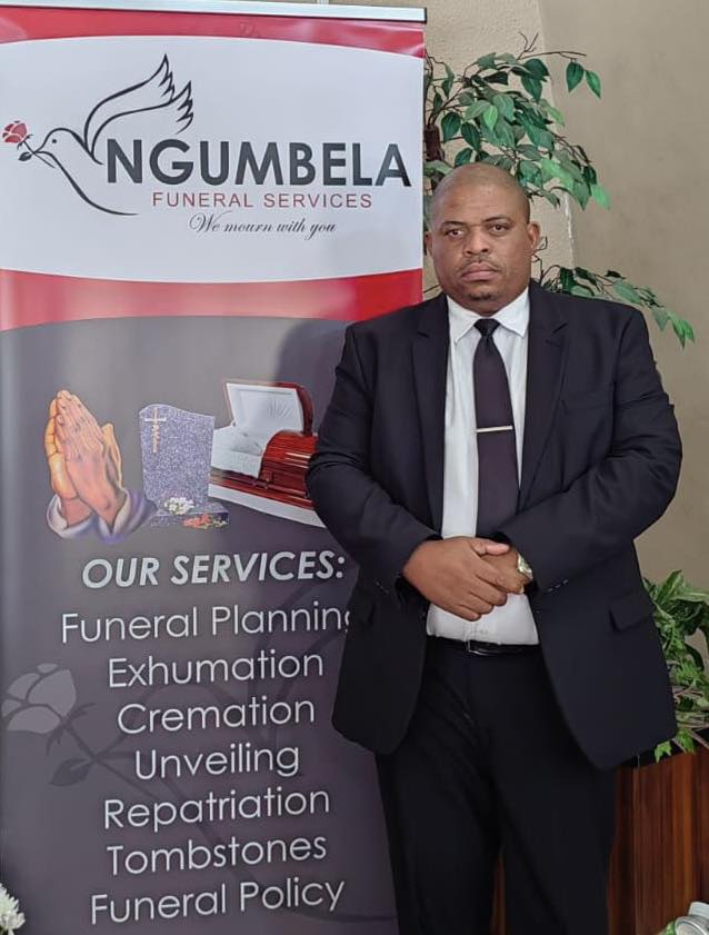 Mr Luyanda Ngumbela - Founder & Director of Ngumbela Funeral Services